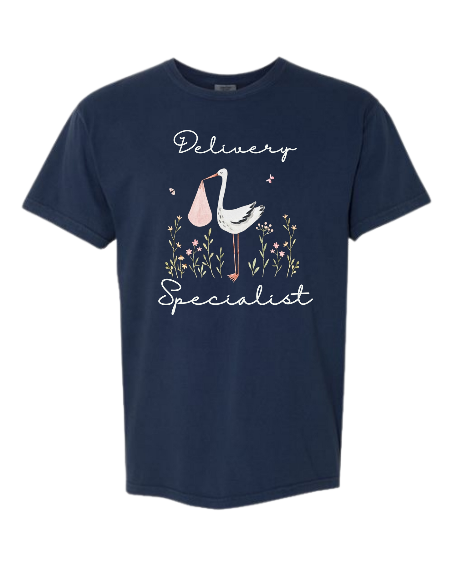 Delivery Specialist - Comfort Colors - Heavyweight Unisex Tee - Blues