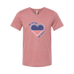 One Nation One Heart - Bella+Canvas - Unisex V-Neck - Assorted Colors
