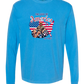 The Gulf of America - Comfort Colors - Heavyweight Long Sleeve Tee - Blues & Greens