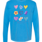 Galatians 5 - Spring - Comfort Colors - Heavyweight Long Sleeve Tee - Blues & Greens