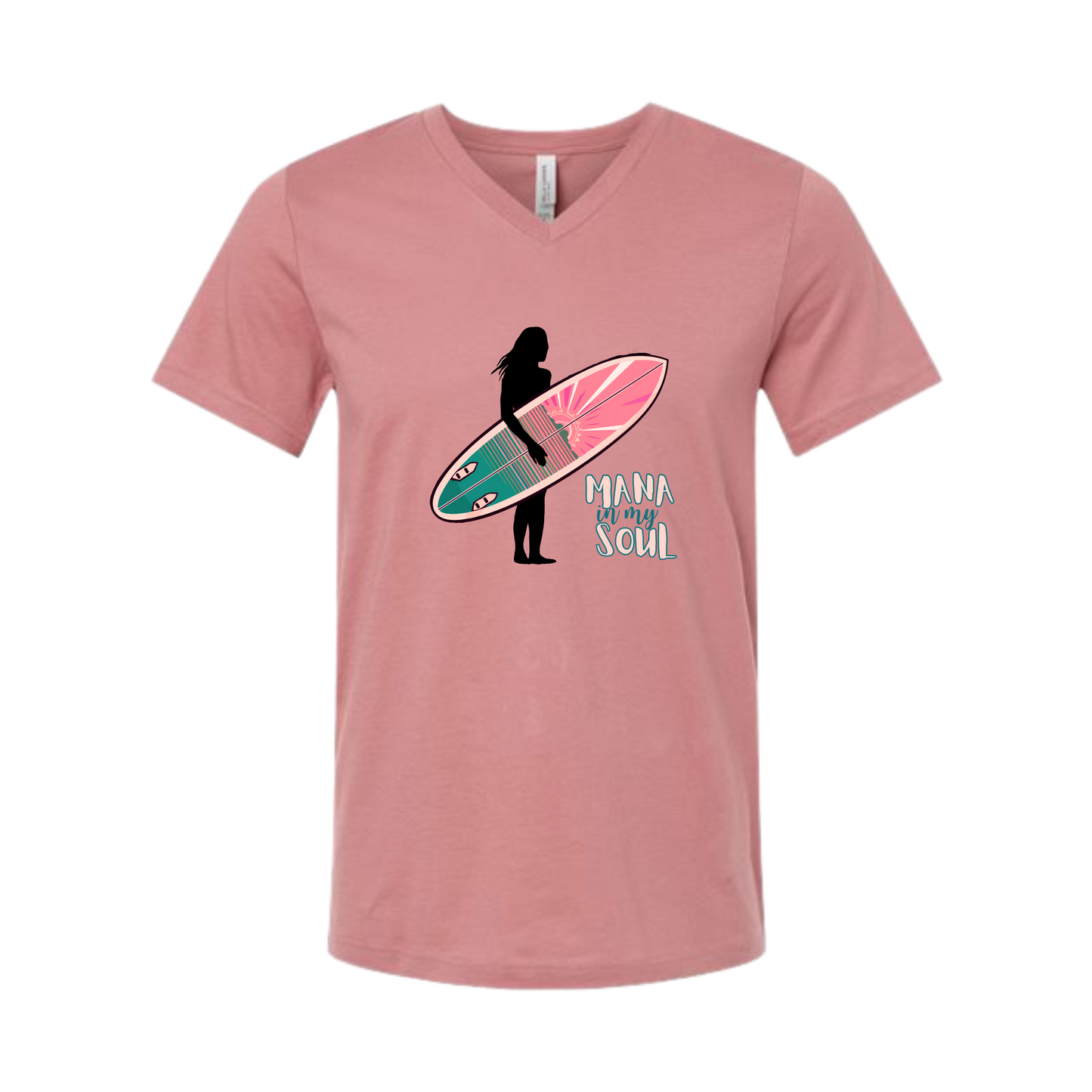 Mana in My Soul - Bella+Canvas - Unisex V-Neck - Assorted Colors