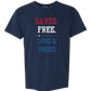 Saved. Free. Loud & Proud - Comfort Colors - Heavyweight Unisex Tee - Blues
