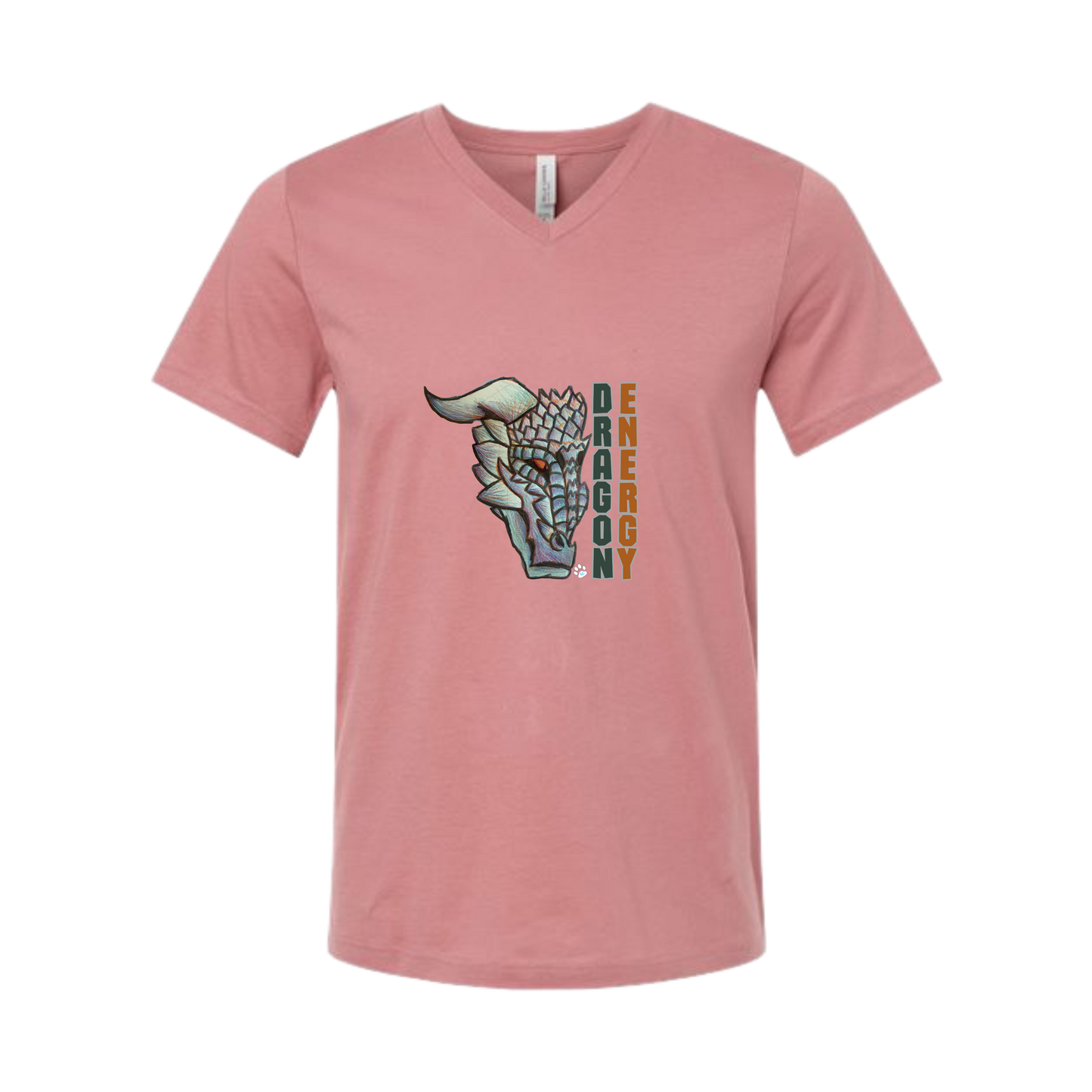 Dragon Energy - Bella+Canvas - Unisex V-Neck - Assorted Colors