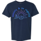 Sunsets & No Regrets - Comfort Colors - Heavyweight Unisex Tee - Blues