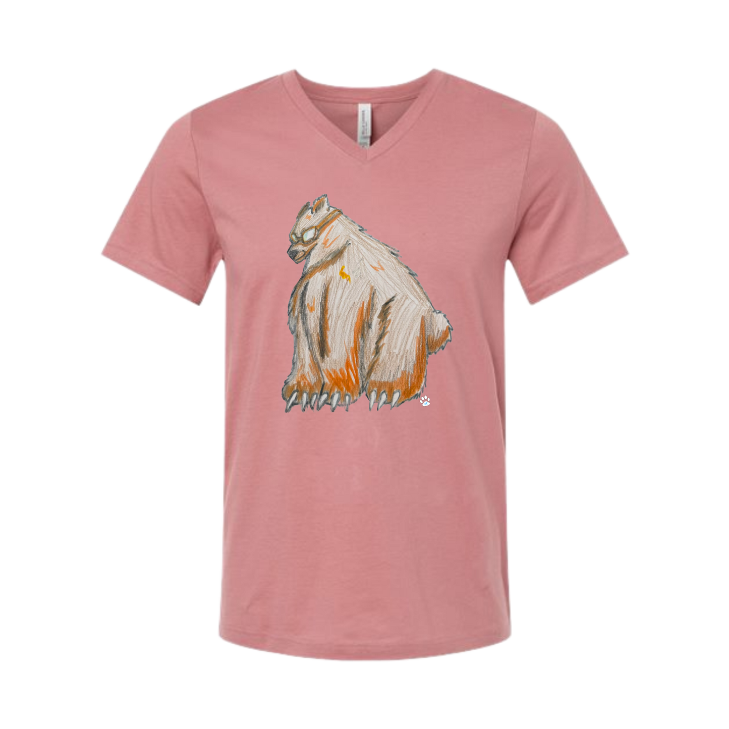 Muscle Bear - Bella+Canvas - Unisex V-Neck - Assorted Colors