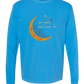 Not A Hot Mess Just A Hot Flash - Comfort Colors - Heavyweight Long Sleeve Tee - Blues & Greens