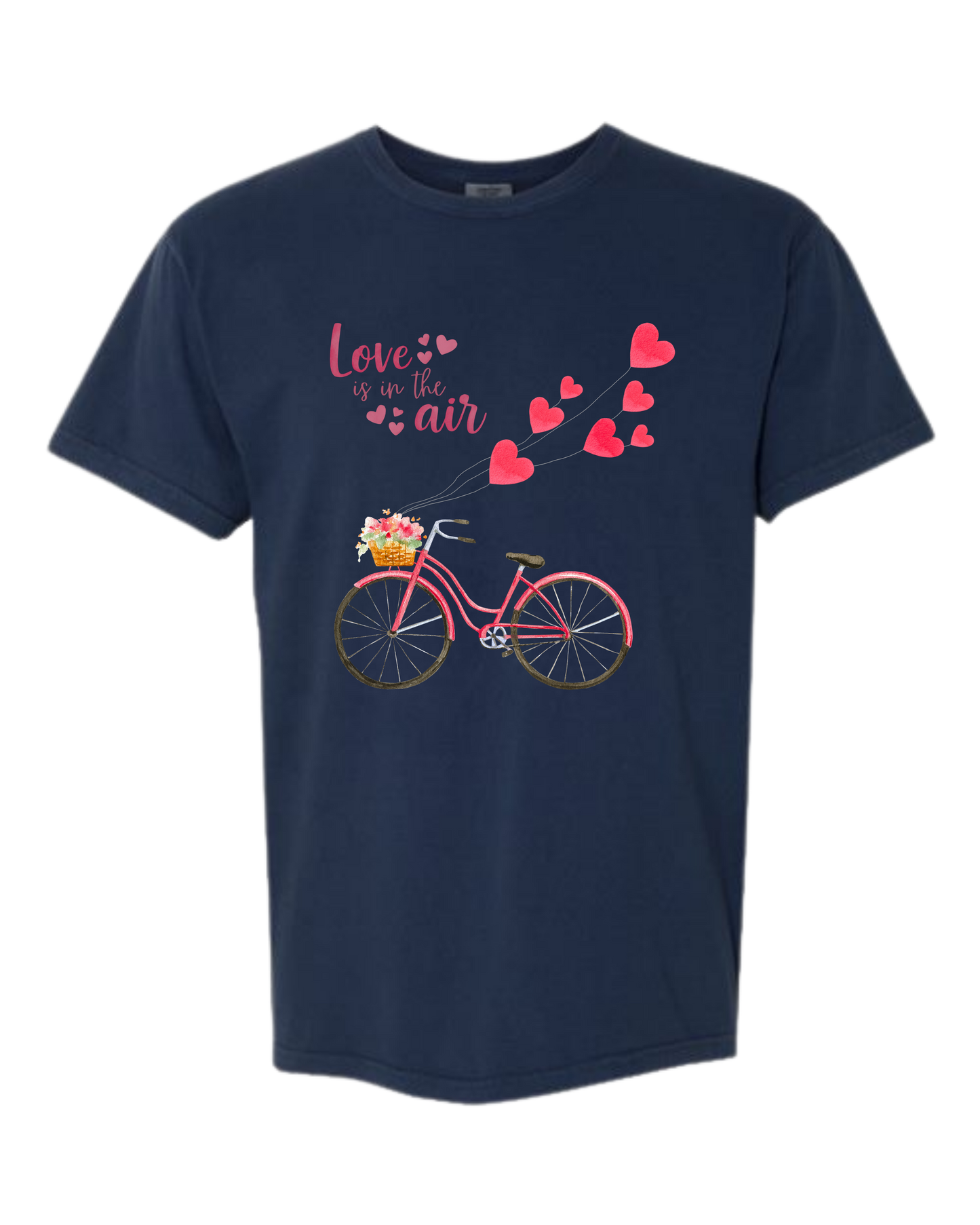 Love Is in The Air - Comfort Colors - Heavyweight Unisex Tee - Blues