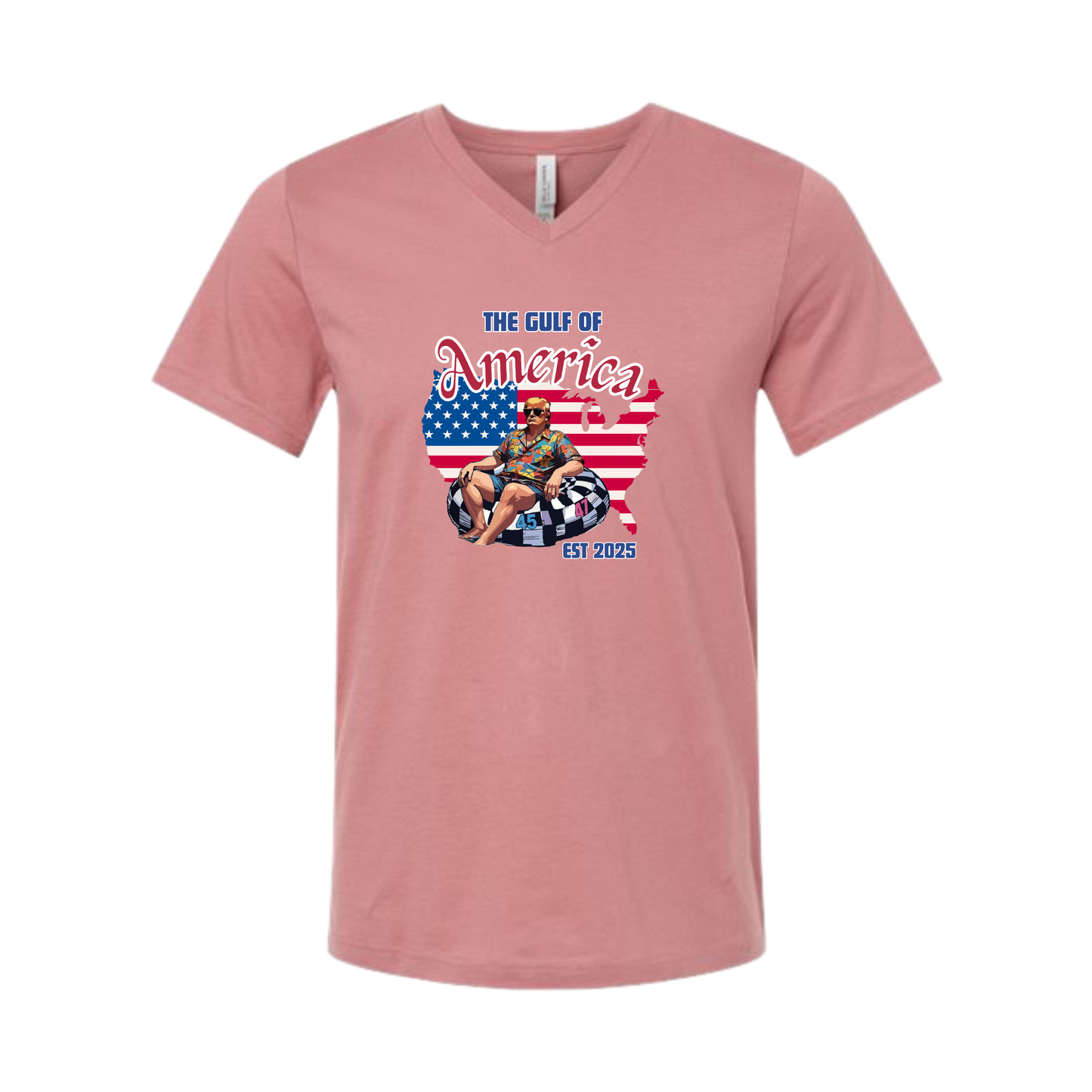 The Gulf of America - Bella+Canvas - Unisex V-Neck - Assorted Colors