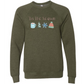 HP - 'Tis The Season - Winter - Sponge Fleece Raglan Sweatshirt - Greens, Neutrals