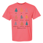 Galatians 5 - Comfort Colors - Heavyweight Unisex Tee - Pinks, Purples