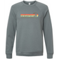 On Island Time - Sponge Fleece Raglan Sweatshirt - Blues, Greens, Purple, and Black