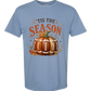 'Tis Football Season - Comfort Colors - Heavyweight Unisex Tee - Blues