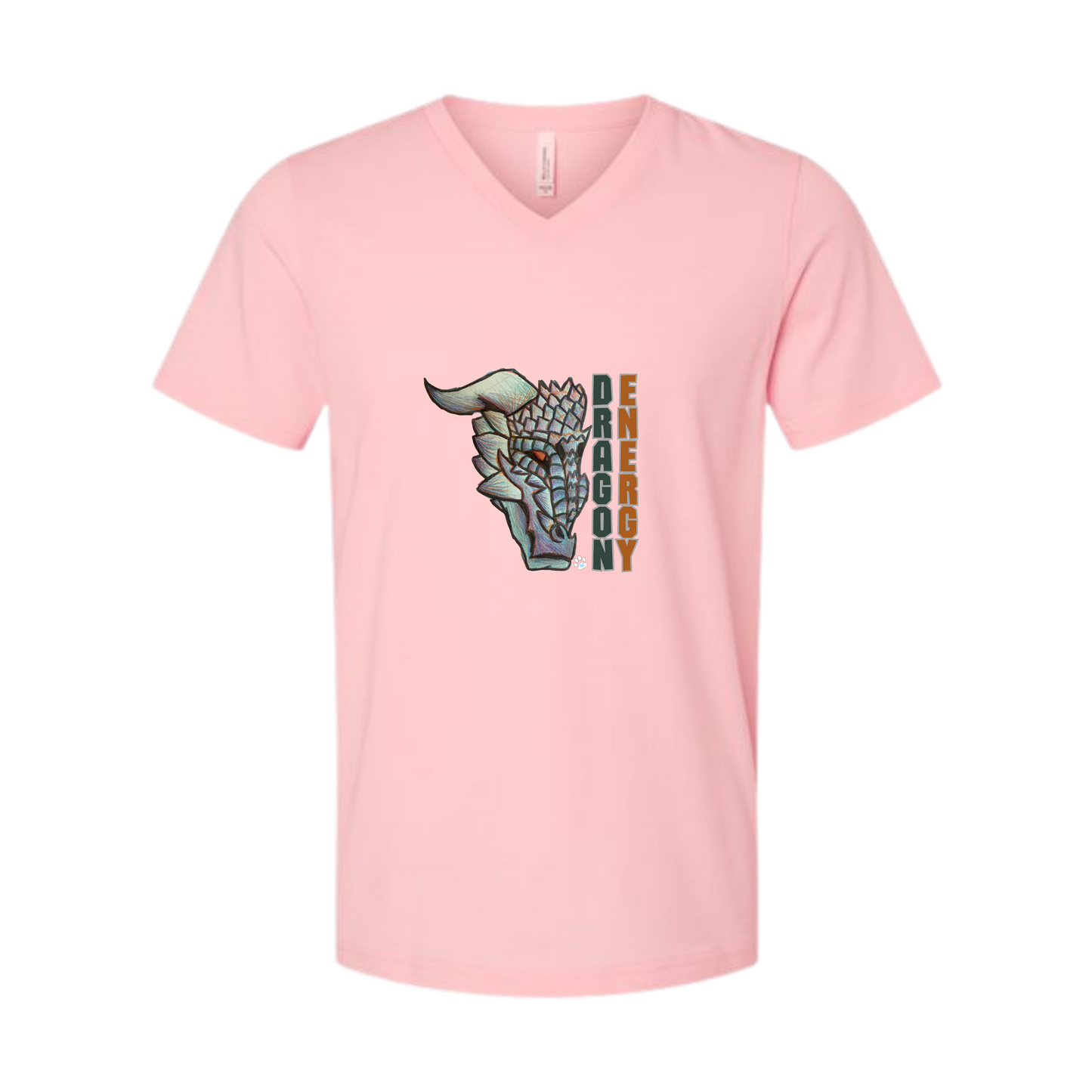 Dragon Energy - Bella+Canvas - Unisex V-Neck - Assorted Colors