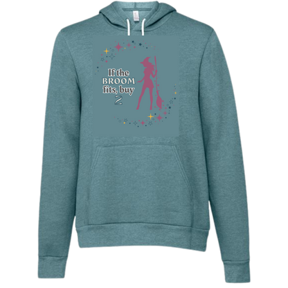 HP - If The Broom Fits - Sponge Fleece Hoodie - Blues, Purples