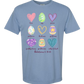 Galatians 5 - Easter - Comfort Colors - Heavyweight Unisex Tee - Blues