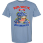 Red, White, And Blueberries - Comfort Colors - Heavyweight Unisex Tee - Blues