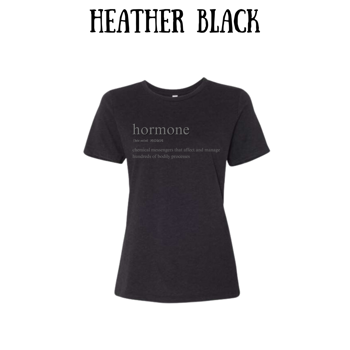 Hormone - Women's Relaxed Fit Tee - Neutrals