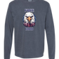Free Bird - Comfort Colors - Heavyweight Long Sleeve Tee - Blues & Greens