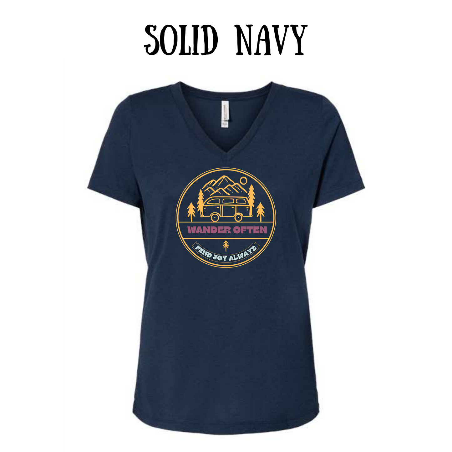 CP - Wander Often - Women's V-Neck - Assorted Color
