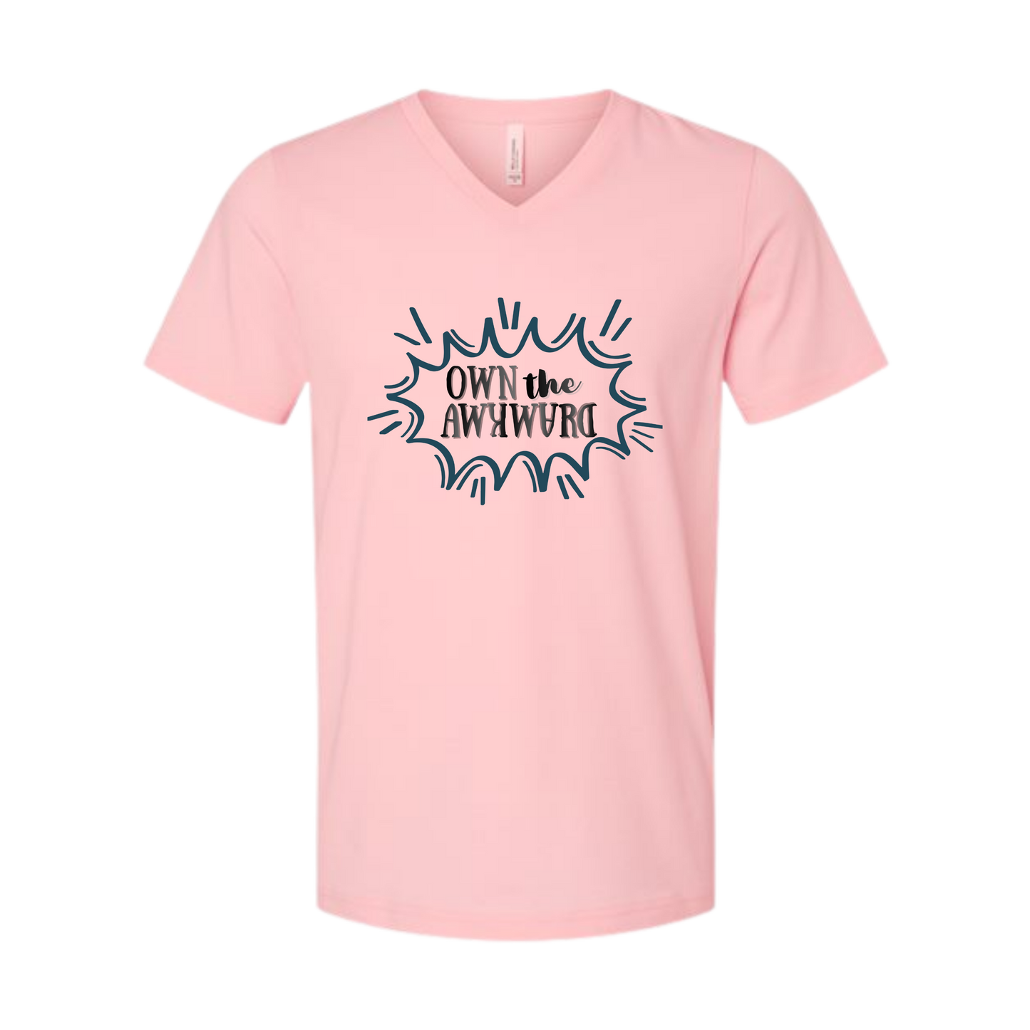 Own the Awkward - Bella+Canvas - Unisex V-Neck - Assorted Colors