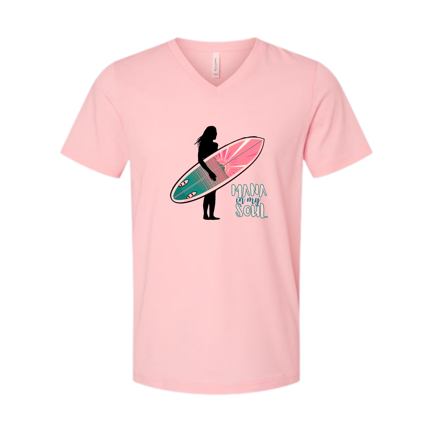 Mana in My Soul - Bella+Canvas - Unisex V-Neck - Assorted Colors