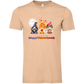 Happy HalloThanksMas Gnomes - Unisex Tee - Browns and Greens