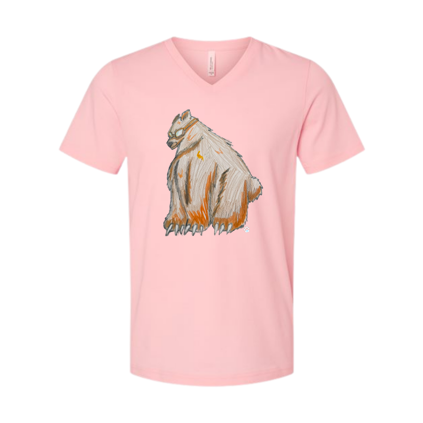 Muscle Bear - Bella+Canvas - Unisex V-Neck - Assorted Colors