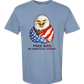 Free Bird An American Legend - Comfort Colors - Heavyweight Unisex Tee - Blues