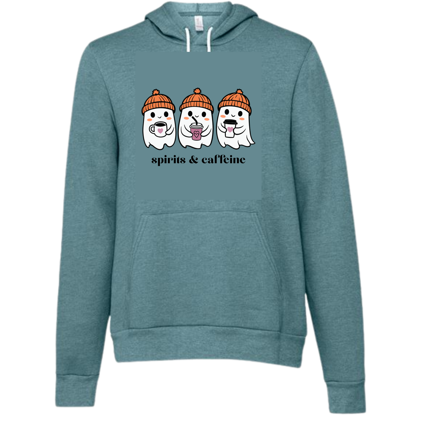 HP - Spirits & Caffeine - Sponge Fleece Hoodie - Blues, Purples