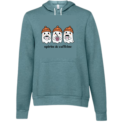 HP - Spirits & Caffeine - Sponge Fleece Hoodie - Blues, Purples