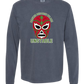 Masked Because We Are Unstable - Comfort Colors - Heavyweight Long Sleeve Tee - Blues & Greens
