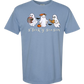 S'book'y season - Comfort Colors - Heavyweight Unisex Tee - Blues