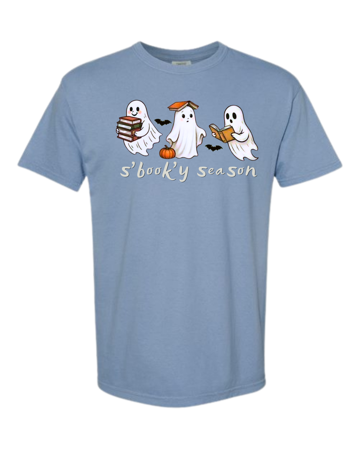 S'book'y season - Comfort Colors - Heavyweight Unisex Tee - Blues
