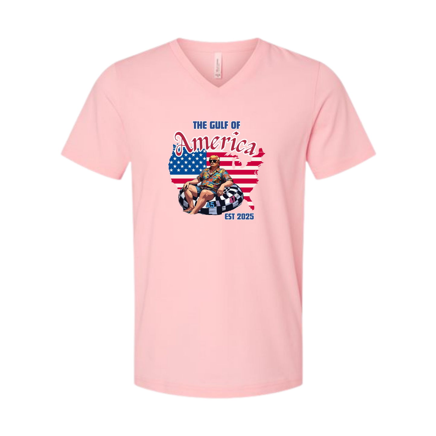 The Gulf of America - Bella+Canvas - Unisex V-Neck - Assorted Colors