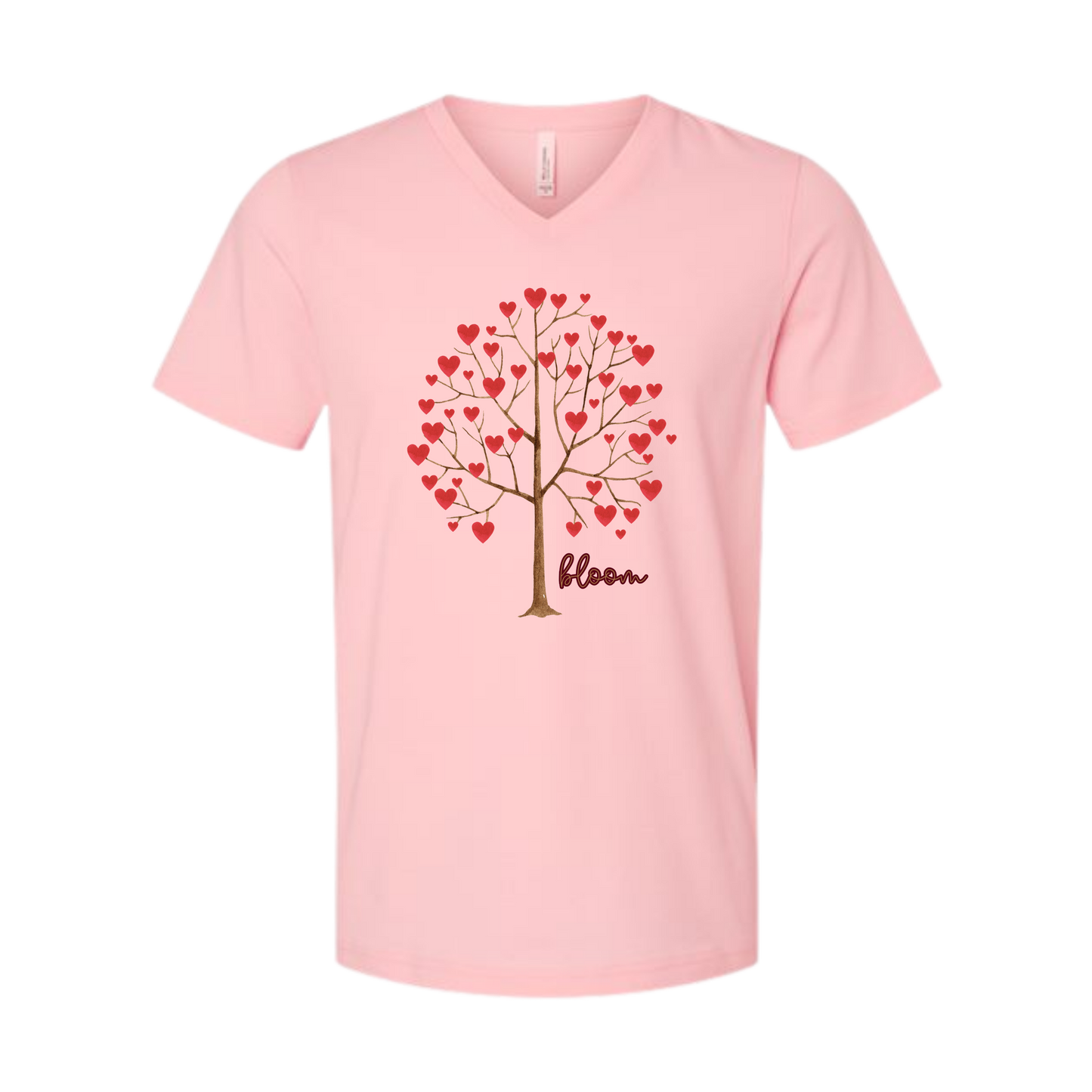 Bloom - Bella+Canvas - Unisex V-Neck - Assorted Colors