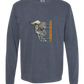 Dragon Energy - Comfort Colors - Heavyweight Long Sleeve Tee - Blues & Greens