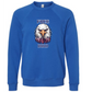 Free Bird - Sponge Fleece Raglan Sweatshirt - Blues, Greens, Purple, and Black