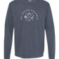 On Cruise Control - Comfort Colors - Heavyweight Long Sleeve Tee - Blues & Greens