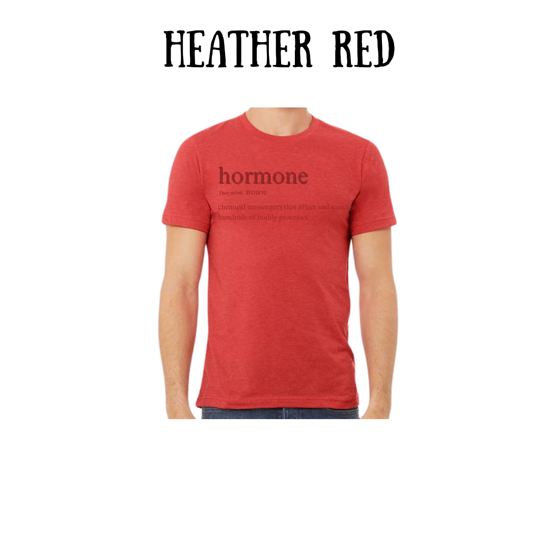 Hormone - Unisex Tee - Yellows, Oranges, Reds
