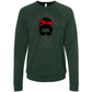 SP - Football Moms Fueled By - Sponge Fleece Raglan Sweatshirt - Greens, Neutrals