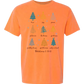 Galatians 5 - Comfort Colors - Heavyweight Unisex Tee - Yellows, Oranges