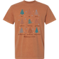 Galatians 5 - Comfort Colors - Heavyweight Unisex Tee - Yellows, Oranges