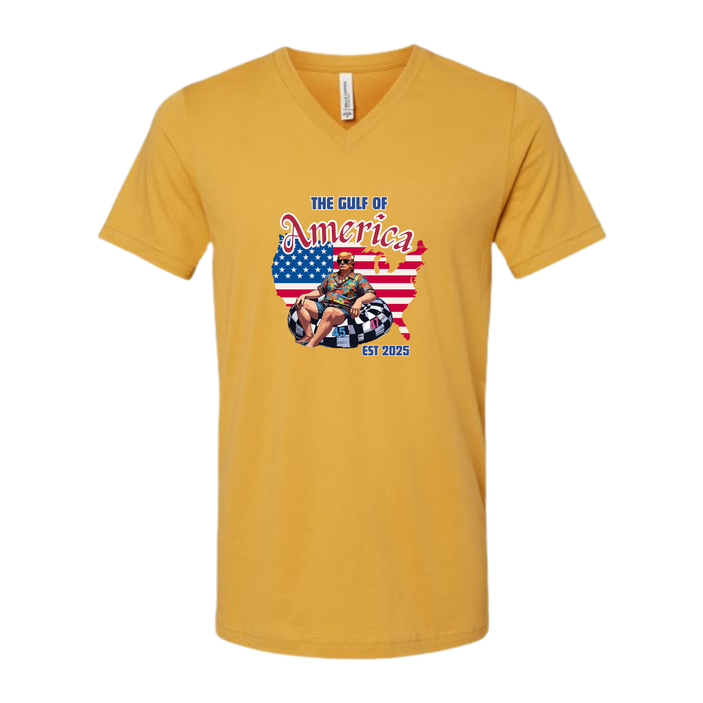The Gulf of America - Bella+Canvas - Unisex V-Neck - Assorted Colors
