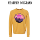 VP - Sunsets & No Regrets - Sponge Fleece Raglan Sweatshirt - Assorted Colors