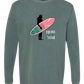 Mana in My Soul - Comfort Colors - Heavyweight Long Sleeve Tee - Blues & Greens