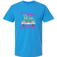 Get in Loser We're Playing Mahjong - Comfort Colors - Heavyweight Unisex Tee - Blues