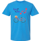 Love Is in The Air - Comfort Colors - Heavyweight Unisex Tee - Blues