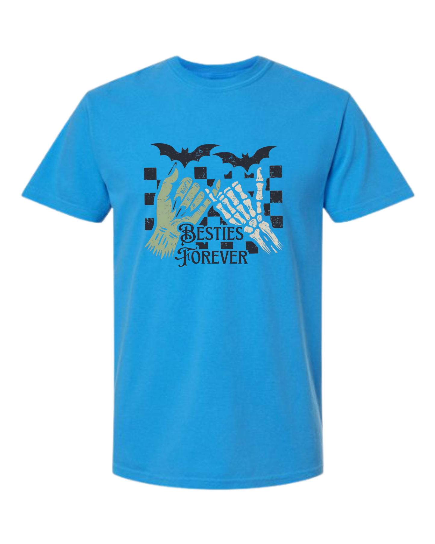 Besties Forever - Comfort Colors - Heavyweight Unisex Tee - Blues