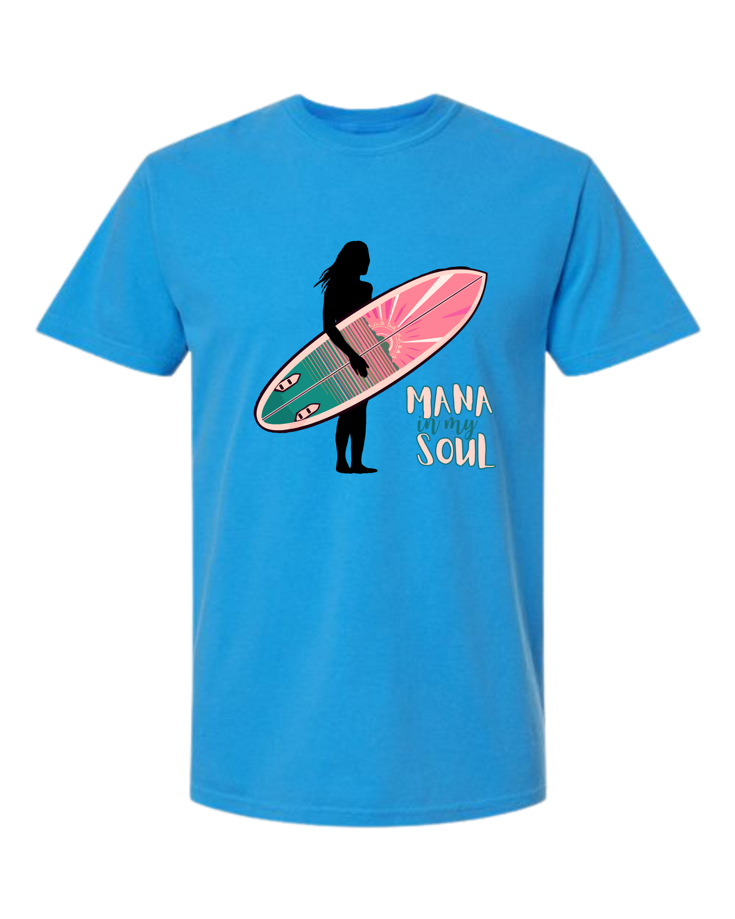 Mana in My Soul - Comfort Colors - Heavyweight Unisex Tee - Blues