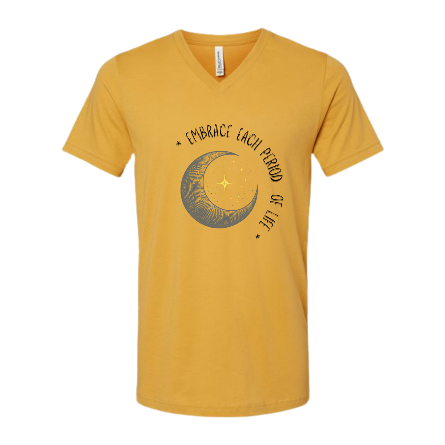 Embrace Each Period of Life - Bella+Canvas - Unisex V-Neck - Assorted Colors